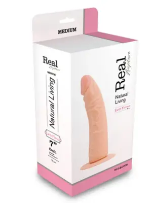 Dildo-FALLO REALISTICO REAL RAPTURE FLESH 7"