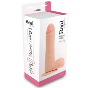 Dildo-REALISTIC DILDO REAL RAPTURE FLESH 9"