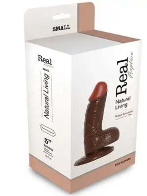 Dildo Realistyczne Real Rapture Brązowe 5''
