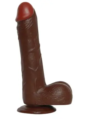 Dildo Realistyczne Real Rapture Brązowe 9"