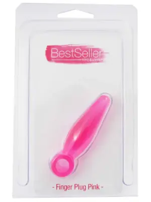 Plug-JAMMY JELLY ANAL FINGER PLUG PINK