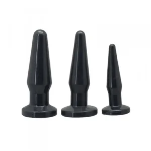 Plug-TPE ANAL PLUG 3 SIZES/ SET