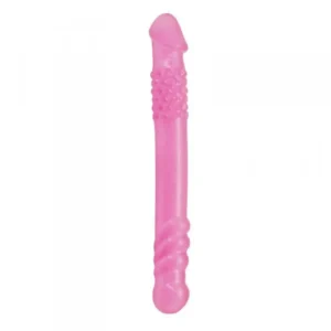 Dildo-PERFECT DOUBLE DONG. PREMIUM TPE MATERIAL.