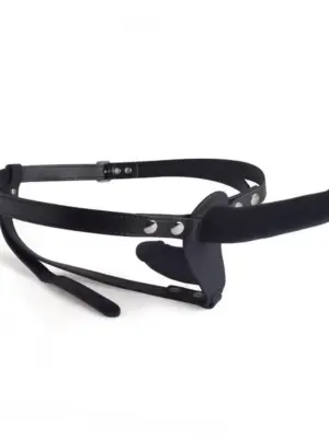 Cintura doppio fallo strap-on Black