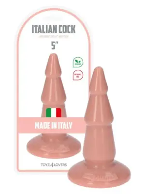 Dildo- Anal Italian cock 5'' Flesh