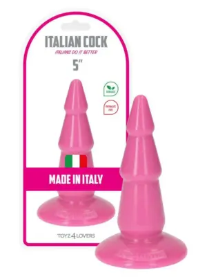 Dildo- Anal Italian cock 5'' Pink
