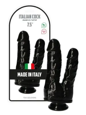 Dildo- Romolo e Remo Black 7.5""""