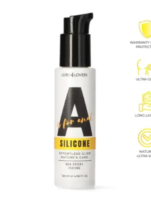 A is for Silicone – Professional Silicone-Based Anal Lubricant 120 ml