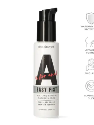 A is for Easy Fist – Creamy Anal Lubricant 120 ml