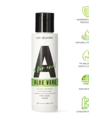 A is for Aloe Vera – Anal Lubricant with Aloe 120 ml