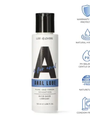 A is for Anal Lube – Anal Lubricant 120 ml