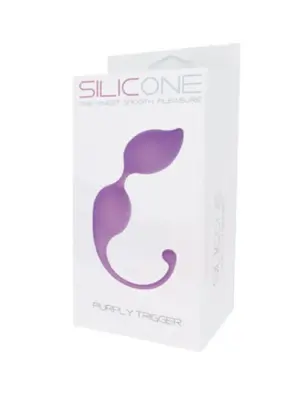 Kulki-PALLINE TRIGGER SILICONE PURPLY