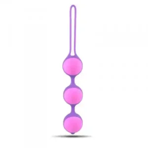 Kulki-Palline Vaginali Bi-Balls Triple Purple