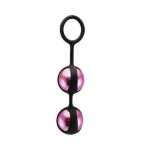 Kulki-DUO PLEASURE BALLS. WEIGHTED STEEL BALLS INSIDE.