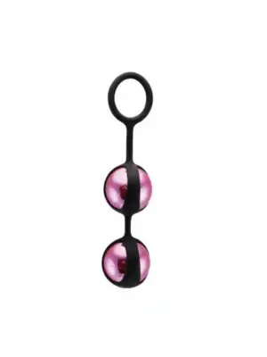 Kulki-DUO PLEASURE BALLS. WEIGHTED STEEL BALLS INSIDE.