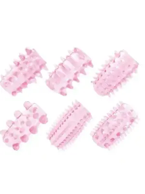 Kit di 6 anelli fallici flessibili Timeless