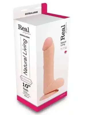 Wibrator-VIBRATORE REALISTICO REAL RAPTURE FLESH 10"