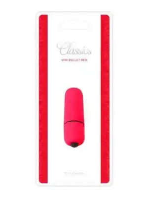Wibrator-MINI VIBRATORE BULLET CLASSICS RED