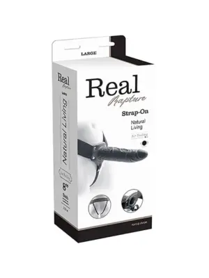 Proteza-VIBRATORE STRAP ON CAVO REAL RAPTURE 8 BLACK