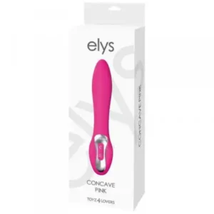 Wibrator-VIBRATORE DESIGN ELYS - CONCAVE PINK