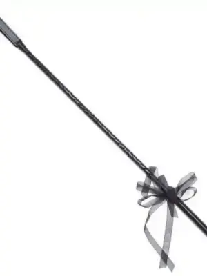 Pejcz-Frustino Ribbon Horse Whip black
