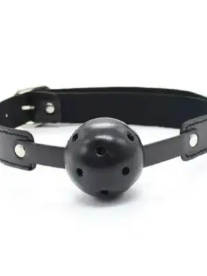 Knebel-Breath Hole Ball Gag (nero)
