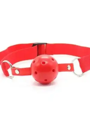 Knebel-Easy Breathable Ball Gag (rosso)