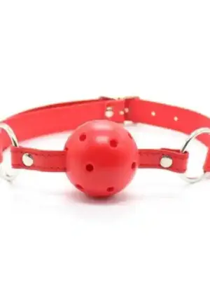 Knebel-Breathable Ball Gag (rosso)