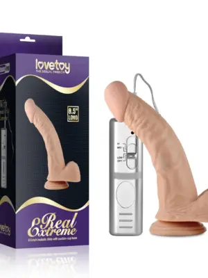Wibrator Realistyczny z Wibracjami 8.5'' Flesh