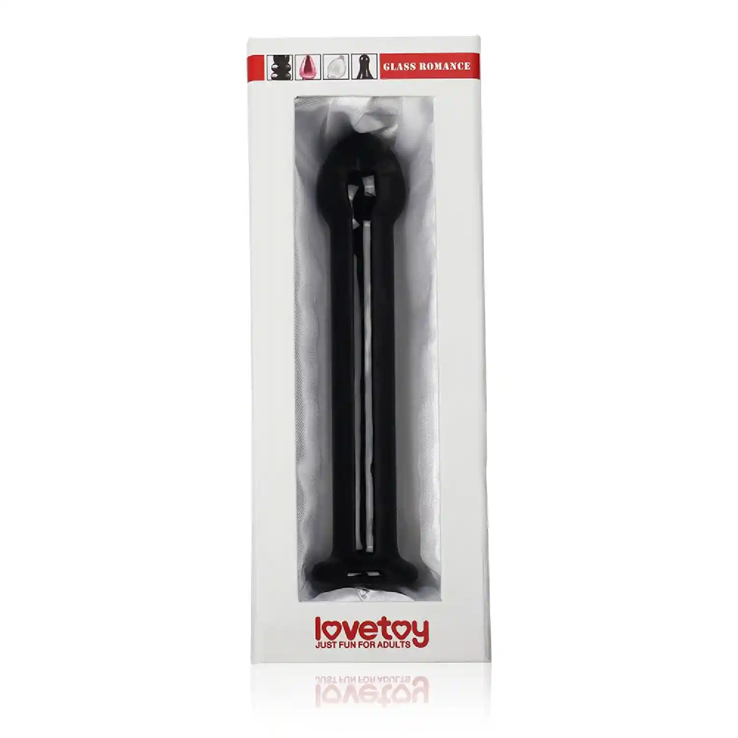 7"" Glass Romance Black - obrazek 2
