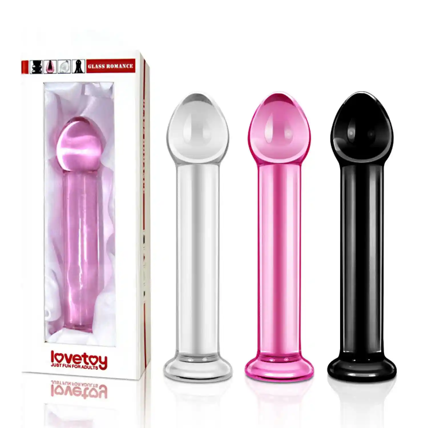 7"" Glass Romance Black - obrazek 3
