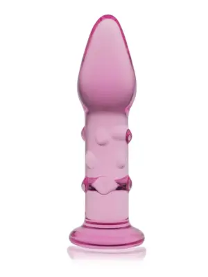 5.5"" Glass Romance Pink