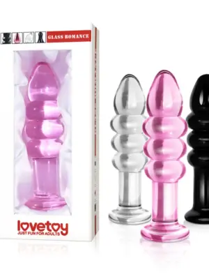 5.5"" Glass Romance Pink
