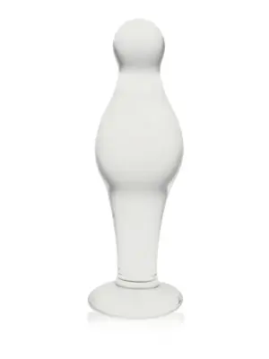 4.5"" Glass Romance Clear
