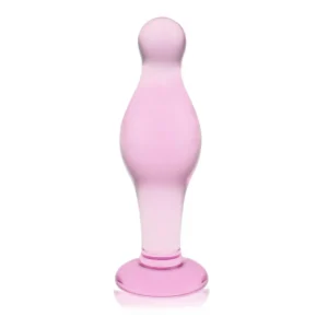 4.5"" Glass Romance Pink