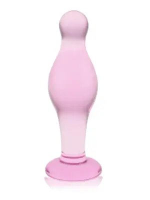 4.5"" Glass Romance Pink