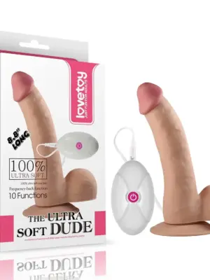 8.8"" The Ultra Soft Dude Vibrating