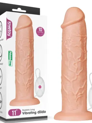 11'' Realistic Long Vibrating Dildo