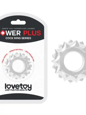 POWER PLUS Cockring Clear