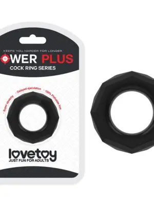 POWER PLUS Cockring Black