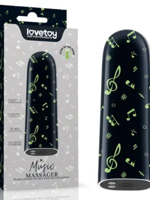 Rechargeable Glow-in-the-dark Music Massager
