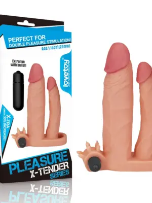 Rękaw Wibracyjny do Penisa z Real-Feel 1 Cal
