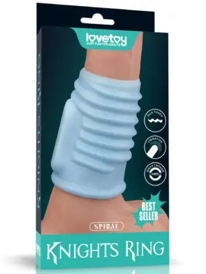 Pierścień Wibracyjny Spiralny Knights Ring TPE