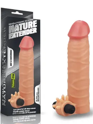 Add 1.5" VibratingSilicone Extender