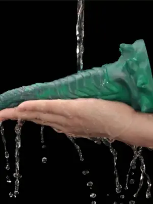Savage Charm Double-Claw Vibrating Silicone Dildo