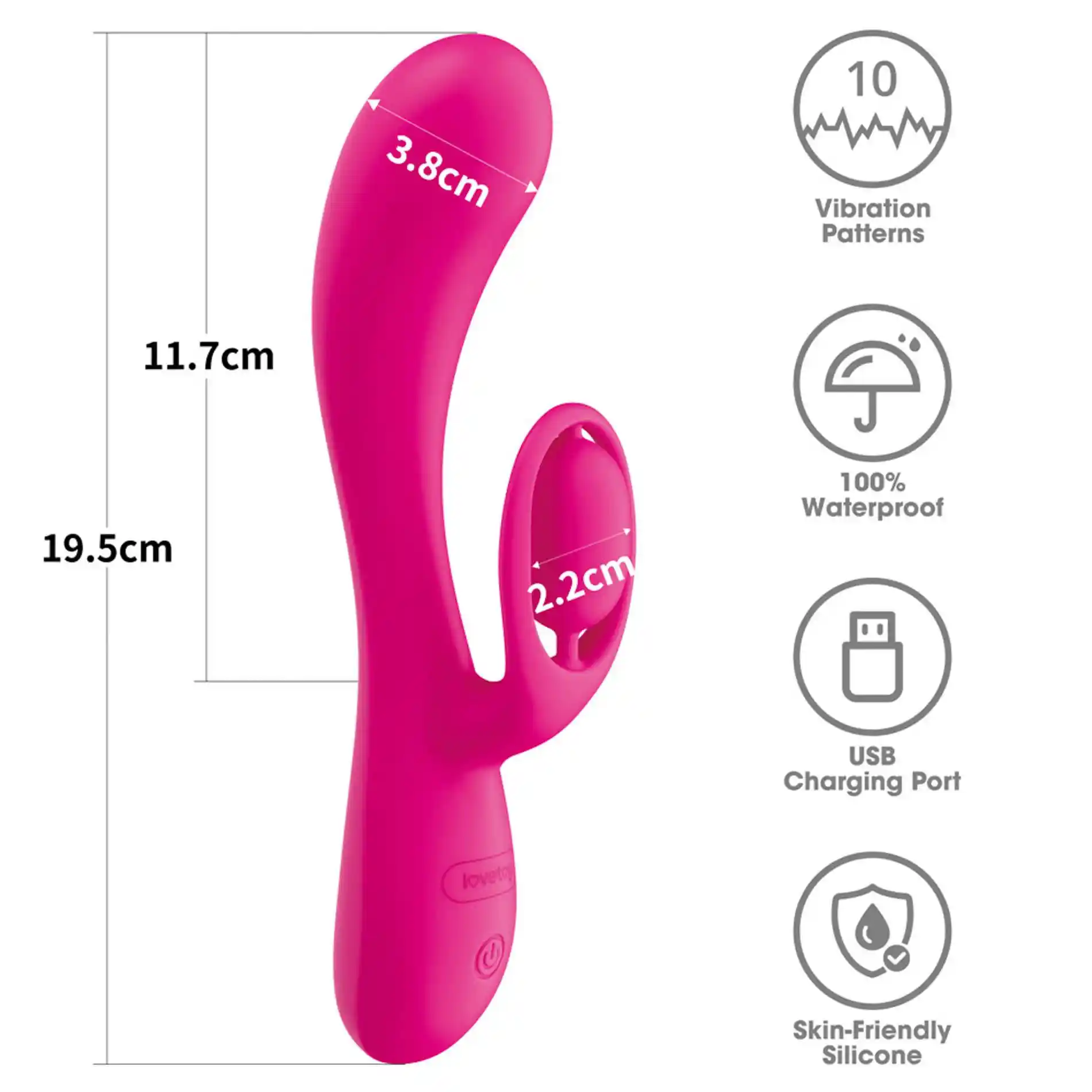 L'Allure Swirl Rechargeable Vibrator - obrazek 15