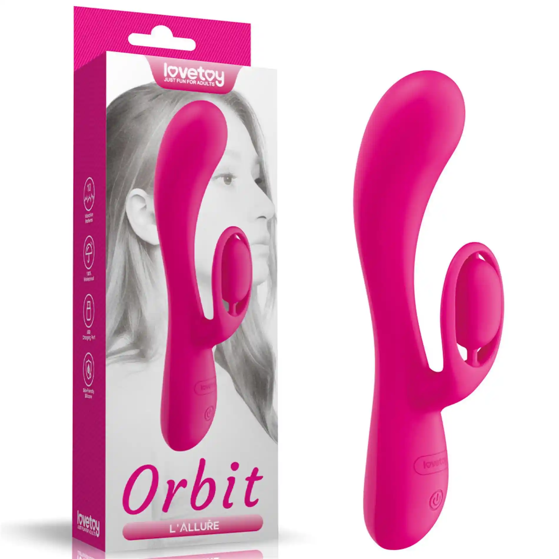 L'Allure Swirl Rechargeable Vibrator - obrazek 17