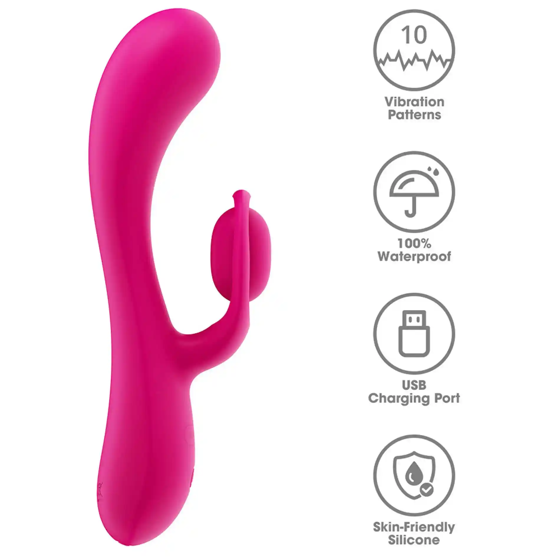 L'Allure Swirl Rechargeable Vibrator - obrazek 8