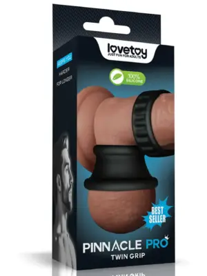 Rozciągacz Penisa Silikonowy Pinnacle Pro Twin Grip Stretcher 3-3.5cm