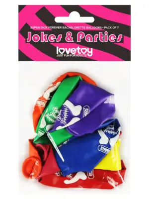 Super Dick Forever Bachelorette Balloons(Pack of 7)